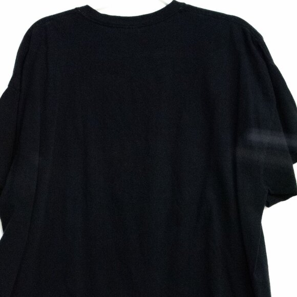 Faulkner Volleyball Black T-Shirt 2X-Large Crew Neck Cotton Short Sleeve Unisex - Picture 8 of 8